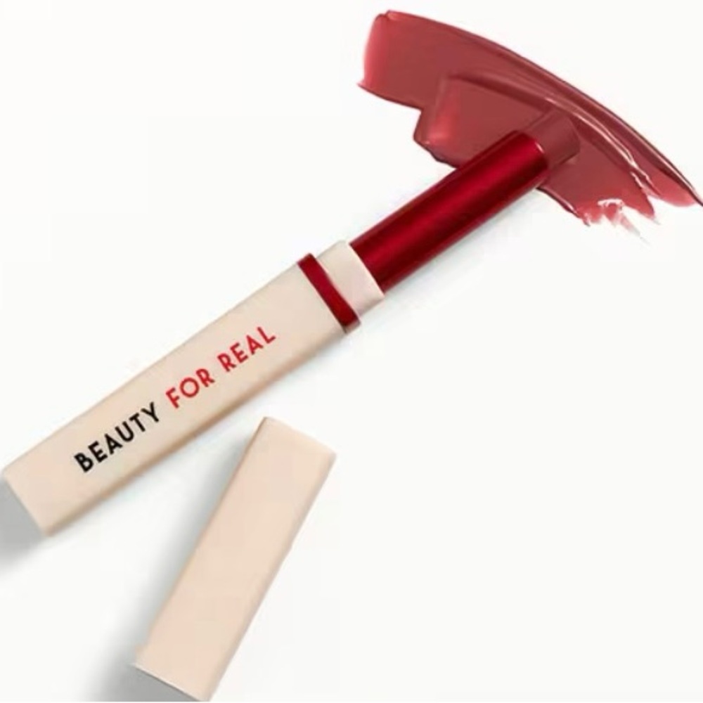 Beauty For Real Creamy Liquid Lipstick — Mauve Red